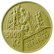 Zlatá investiční mince Hrad Buchlov 5000 Kč PROOF